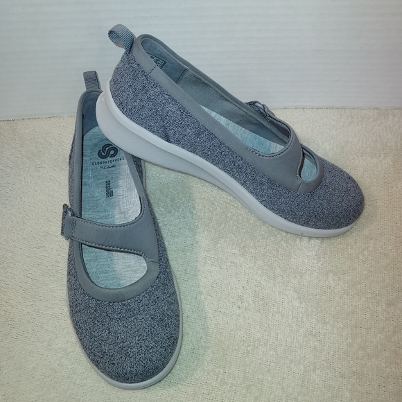 Clarks Shoes Clarks Gray Cloud Steppers Sillian 2 Soul Mary Jane